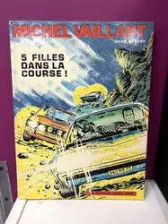 livre michel vaillant - 5 filles dans la course !