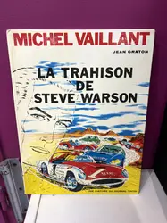 livre michel vaillant la trahison de steve warson