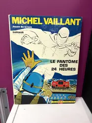 livre michel vaillant - le fantôme des 24 heures