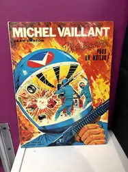 livre michel vaillant - massacre pour un moteur