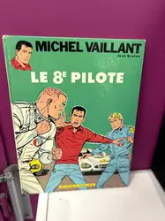 livre michel vaillant, tome 8 : le 8ème pilote