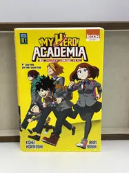 livre my hero academia - les dossiers secrets de ua, tome 1 : journée portes ouvertes