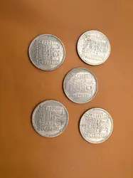 lot de pieces 10 francs