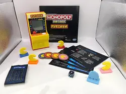 monopoly arcade pacman - jeu de societe - jeu de plateau - version française, multicolore, l