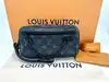 pochette louis vuitton volga en toile monogram eclipse grise / noire