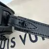 pochette louis vuitton volga en toile monogram eclipse grise / noire
