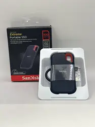 sandisk extreme portable - ssd - chiffré - 500 go - externe (portable) - usb 3.2 gen 2 - aes 256 bits