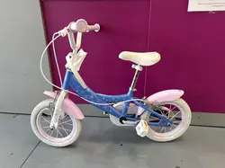 velo enfant bleu et blanc