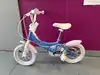 velo enfant bleu et blanc