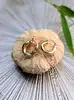 boucles d'oreilles petites créoles or 750 millième (18 ct) 1,31g