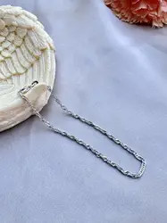 bracelet en argent maille torsadée  argent 925 millième (22 ct) 1,51g