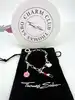 bracelet thomas sabo avec 3 charms ( rouge à lèvres, coeur, flacon de vernis à ongles ) argent 925 millième (22 ct) 16,46g