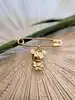 broche épingle avec un charm ourson or 750 millième (18 ct) 1,33g