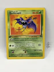 carte pokemon nosferapti 57/62 1er edition