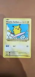 carte pokémon pikachu surfeur 111/108