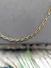 chaîne maille cheval en or or 750 millième (18 ct) 4,87g