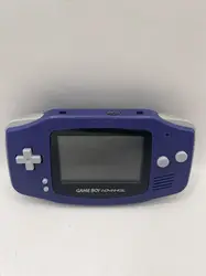 console game boy advance agb-001 violette