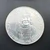 pièce 100 francs clovis 1996 argent 900 millième 14,99g