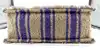 sac cabas grand sandro en toile tweed beige et violet