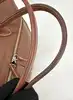 sac cabas longchamp en cuir grainé marron