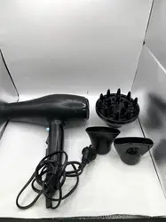 sèche cheveux qlive avec diffuseur q.7667 - noir