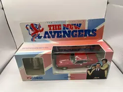 voiture corgi n° 57405-  the new avengers gambits rouge jaguar xjs