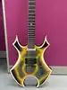 b.c. rich platinum virgo / custom / micor simple dimario/m double seimour duncan