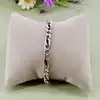 bracelet en argent maille figaro l22cm argent 925 millième (22 ct) 11,91g