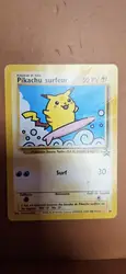 carte pokémon pikachu surfeur 28 -fr