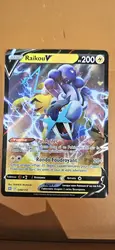 carte pokemon raikou v 048/172