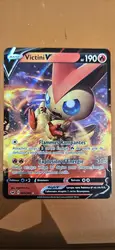 carte pokemon victini v 025/202