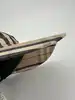 casquette burberry à motif vintage check et logo tb brodé en coton beige et noir