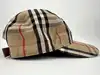 casquette burberry à motif vintage check et logo tb brodé en coton beige et noir
