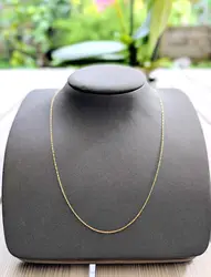 chaîne fine maille singapour en or or 750 millième (18 ct) 0,72g