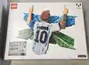 lego® editions football - lionel messi - la célébration - 43018