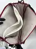 sac besace bandoulière lacoste rouge et bleu marine