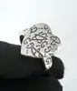 bague gucci ghost en forme coeur taille 63 argent 925 millième (22 ct) 10,12g