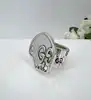 bague gucci ghost tête de mort avec logo gg taille 15 argent 925 millième (22 ct) 24,23g