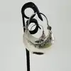 boucles d'oreilles en argent créoles demi-lune argent 925 millième (22 ct) 11,98g