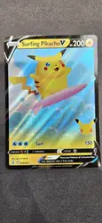 carte pokemon pikachu surfeur 008/025