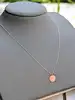 collier vanrycke arizona dream en or rose or 750 millième (18 ct) 1,19g