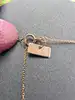 collier vanrycke arizona dream en or rose or 750 millième (18 ct) 1,19g