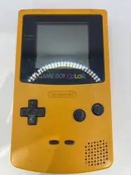 console nintendo gameboy color cgb-001 - jaune