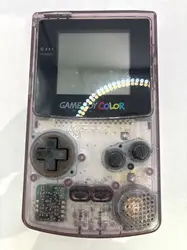 console nintendo gameboy color cgb-001 transparente