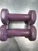 haltère 2x 1,5kg violet