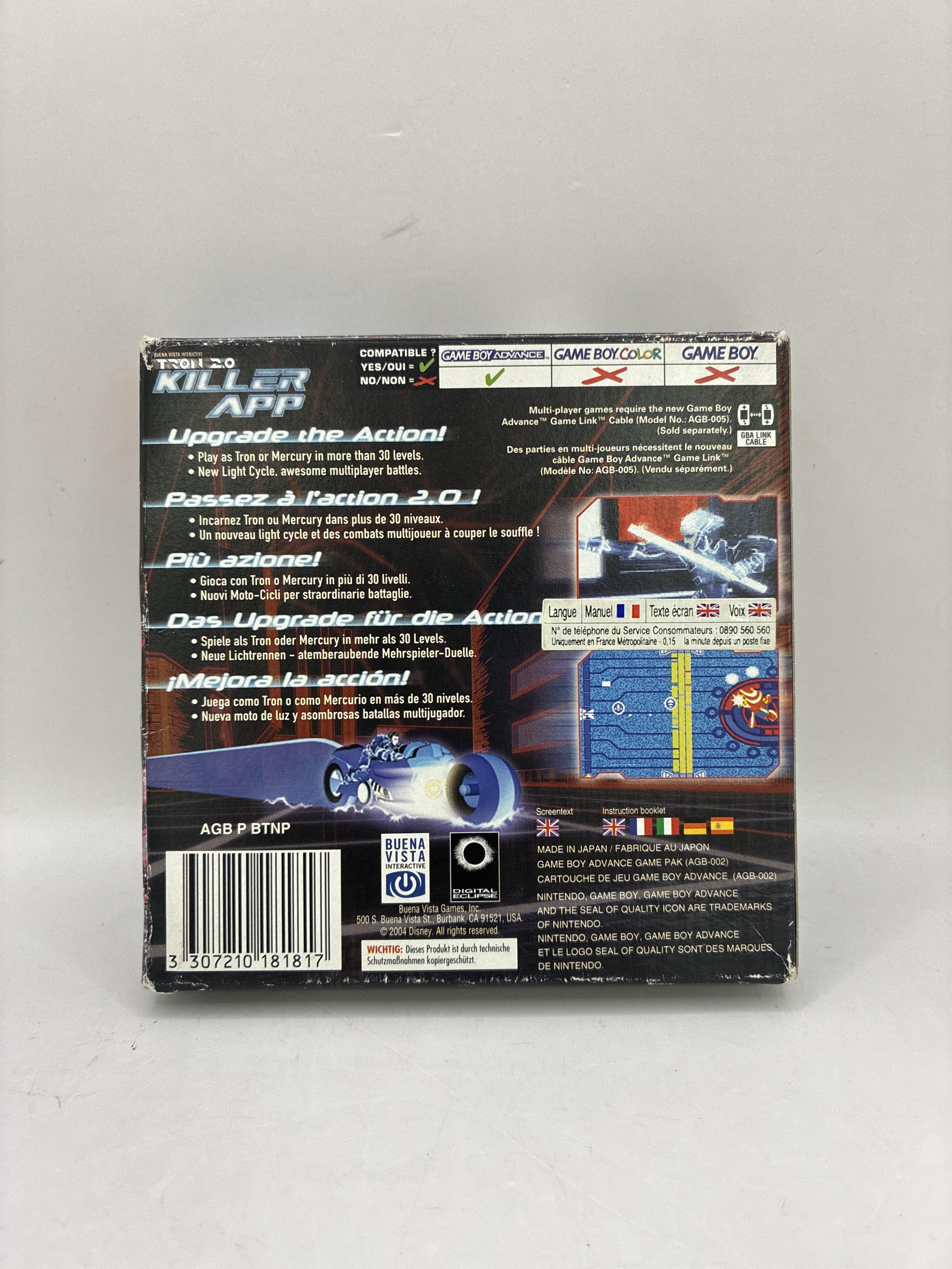 Jeu GBA Tron 2.0: Killer App