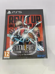 jeu ps5 fatal fury : city of the wolves - deluxe edition