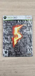 jeu xbox 360 resident evil 5 - édition steelbox collector limitée