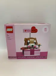 lego saint valentin 40679 love gift box chien puppy set