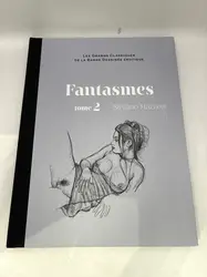 livre les grands classiques de la bande dessinée erotique - fantasmes (tome 77) - mazzotti